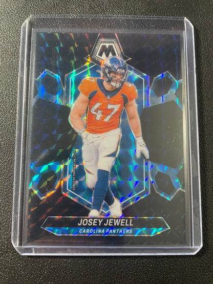 2024 Panini Mosaic Football Josey Jewell 1/1 Black