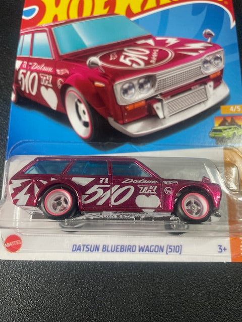 Hot Wheels Datsun Bluebird Wagon (510) Super Treasure Hunt